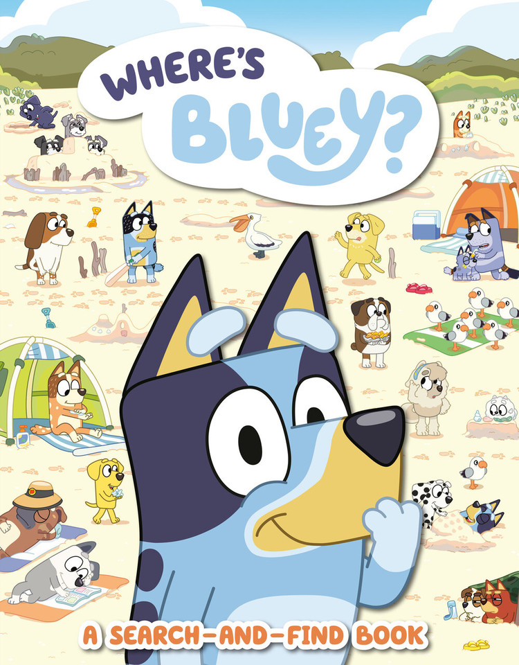 Where's Bluey?: A Search-and-Find Book (Bluey) book cover by Penguin Young Readers Licenses