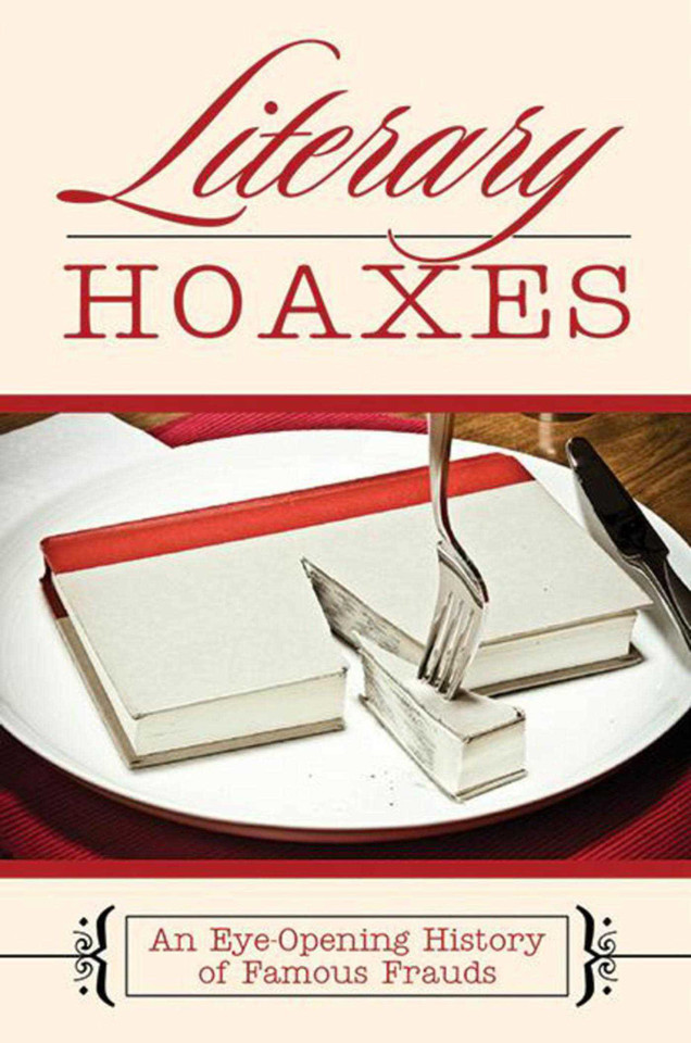 Literary Hoaxes: An Eye-Opening History of Famous Frauds book cover by Melissa Katsoulis