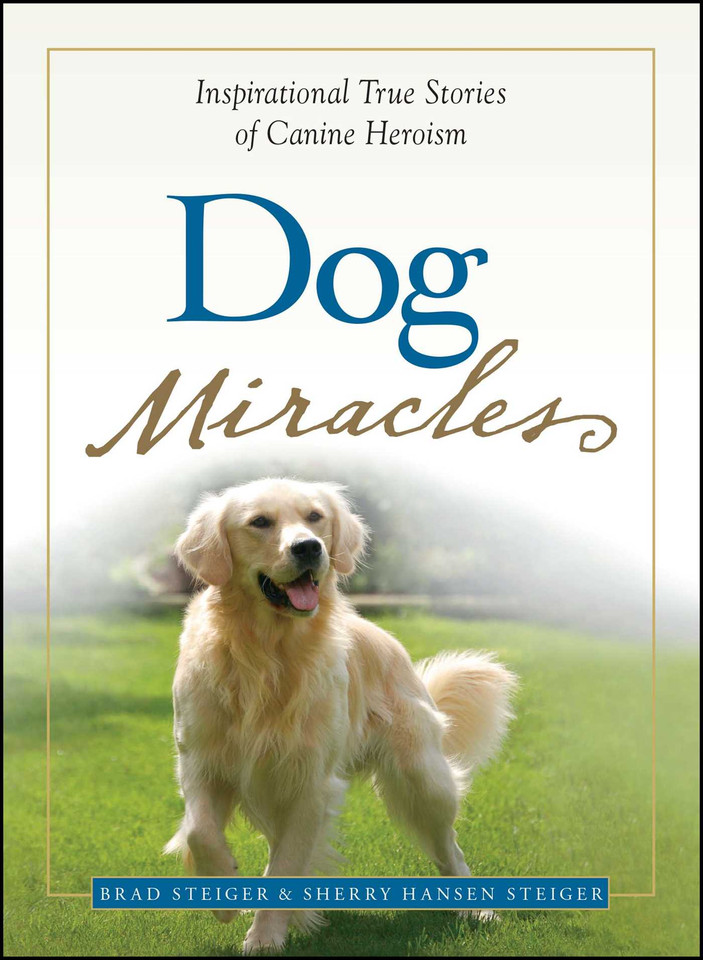 Dog Miracles: Inspirational True Stories of Canine Heroism (Miracles Gift Book Series) book cover by Brad Steiger, Sherry Hansen Steiger