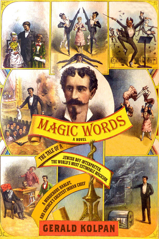 Magic Words book cover by Gerald Kolpan