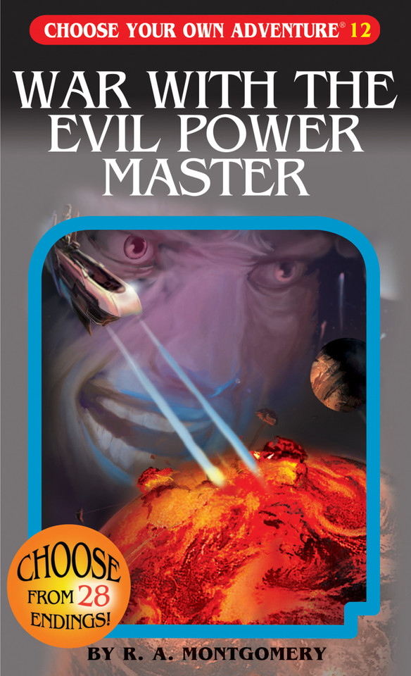 War With The Evil Power Master (Choose Your Own Adventure) book cover by R. A. Montgomery
