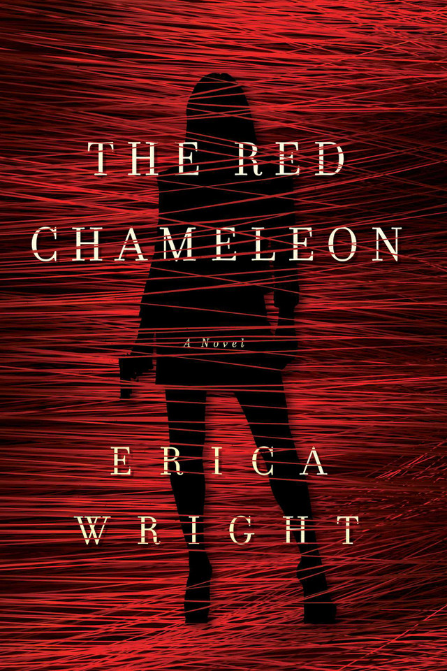 The Red Chameleon book cover by Erica Wright