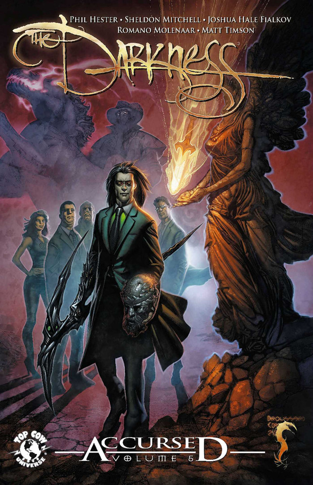 Darkness Accursed Volume 5 (Darkness) book cover by Phil Hester, Joshua Hale Fialkov