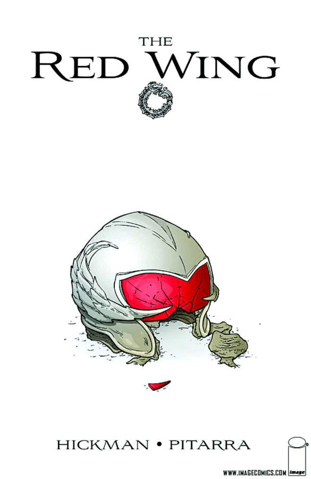 Red Wing book cover by Jonathan Hickman