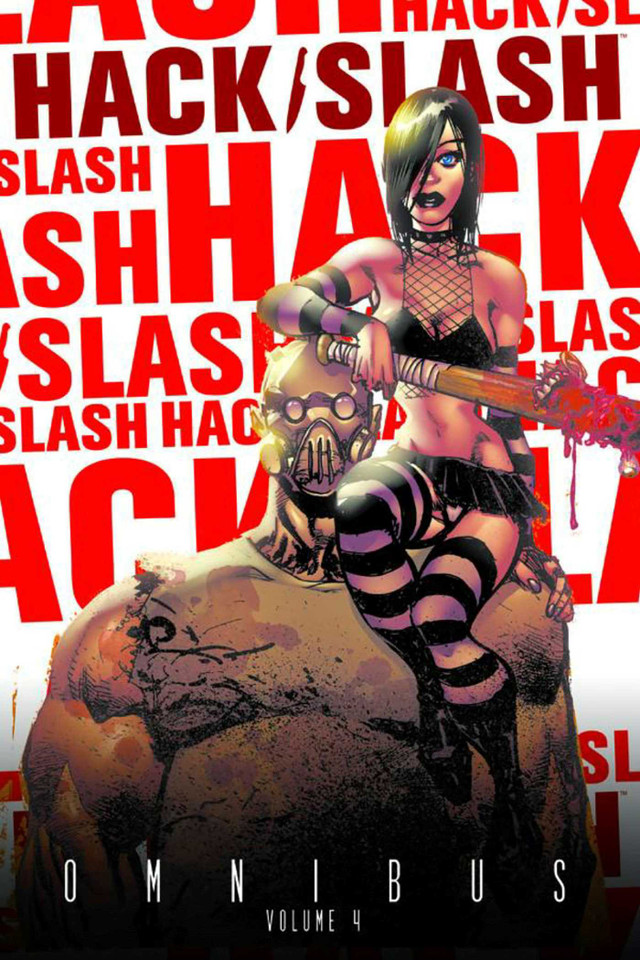 Hack/Slash Omnibus Volume 4 book cover by Tim Seeley