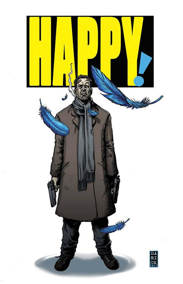 Happy! Volume 1 book cover by Grant Morrison