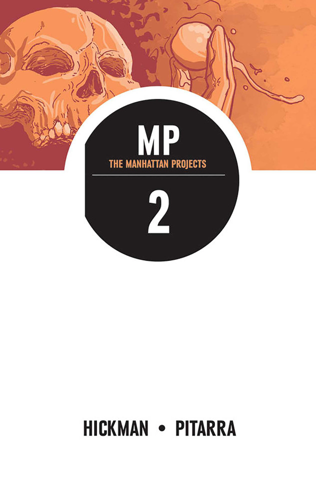 Manhattan Projects Volume 2 book cover by Jonathan Hickman