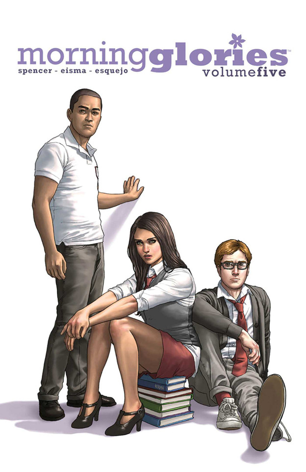 Morning Glories Volume 5 book cover by Nick Spencer
