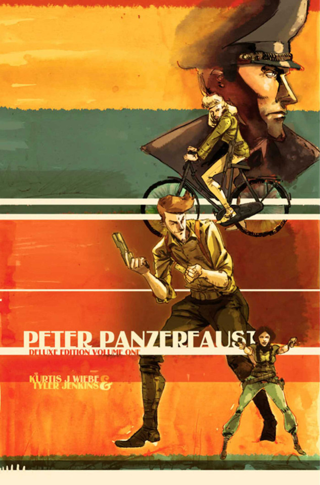 Peter Panzerfaust Deluxe Edition book cover by Kurtis J. Wiebe