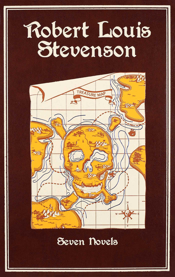 Robert Louis Stevenson: Seven Novels (Leather-bound Classics) book cover by Robert Louis Stevenson