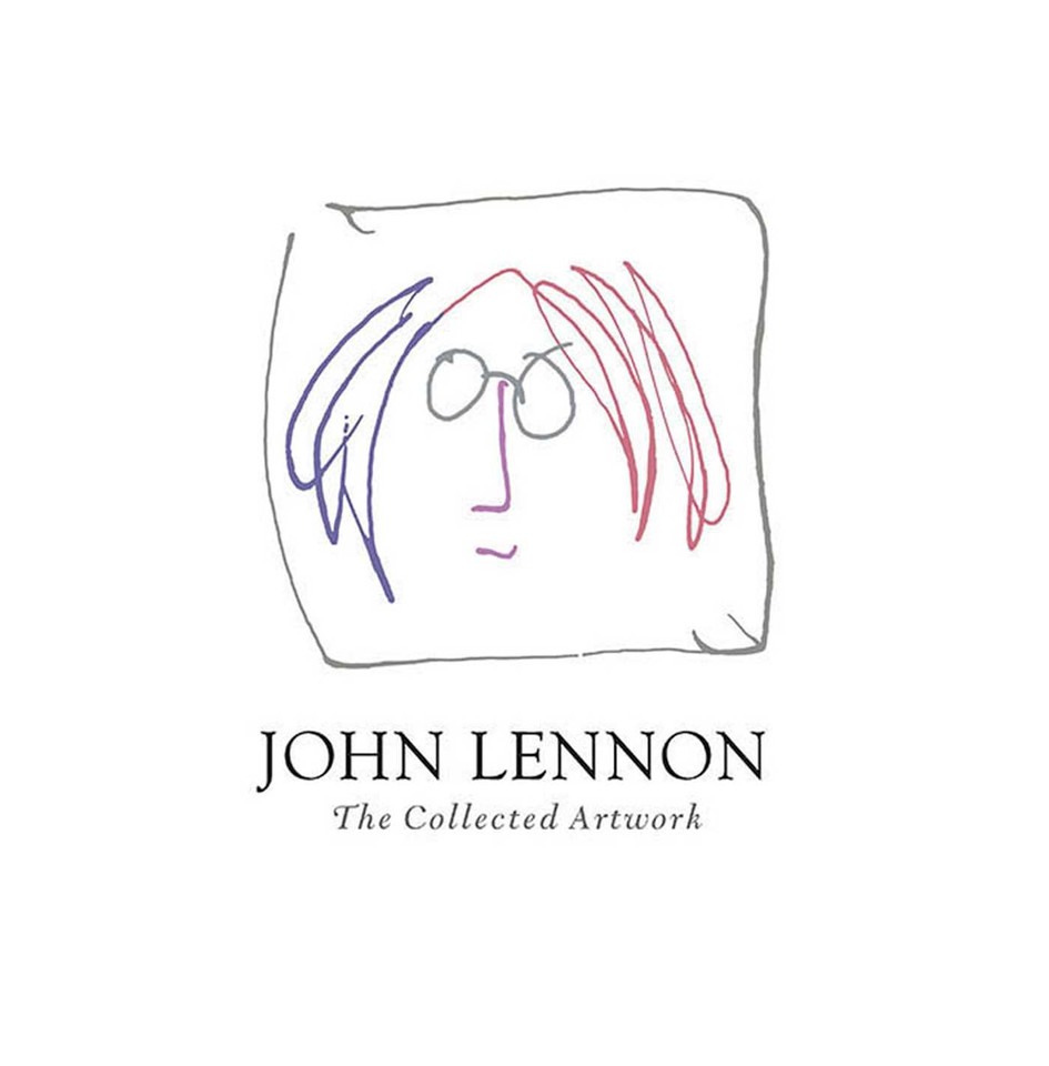 John Lennon: The Collected Artwork book cover by Scott Gutterman
