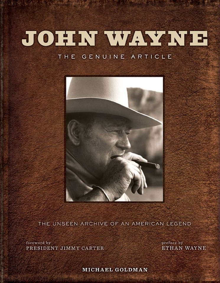John Wayne: The Genuine Article book cover by Michael Goldman