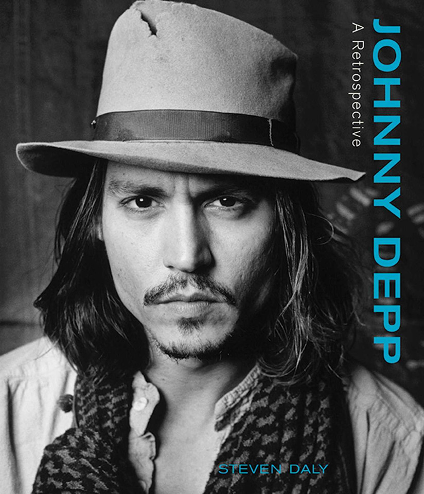 Johnny Depp: A Retrospective book cover by Steve Daly
