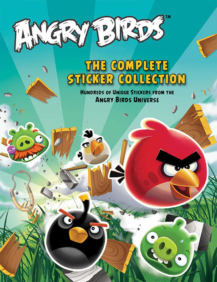 Angry Bird: The Complete Sticker Collection book cover by Rovio Books