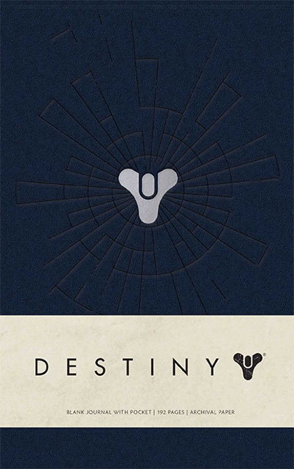 Destiny Hardcover Blank Journal book cover by . Bungie