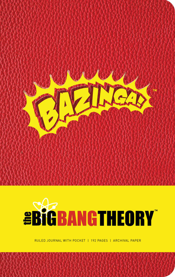 The Big Bang Theory Hardcover Ruled Journal (Insights Journals) book cover by Insight Editions
