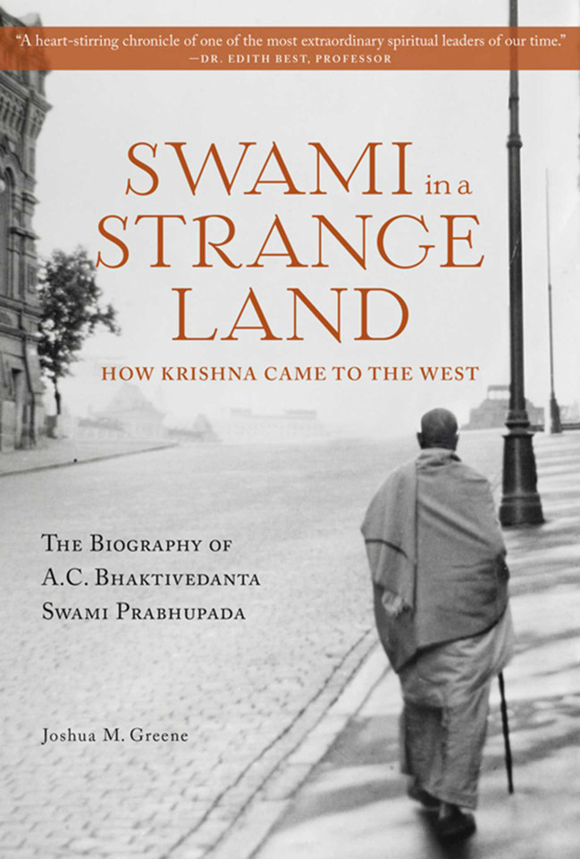 Swami in a Strange Land: How Krishna Came to the West book cover by Joshua M Greene