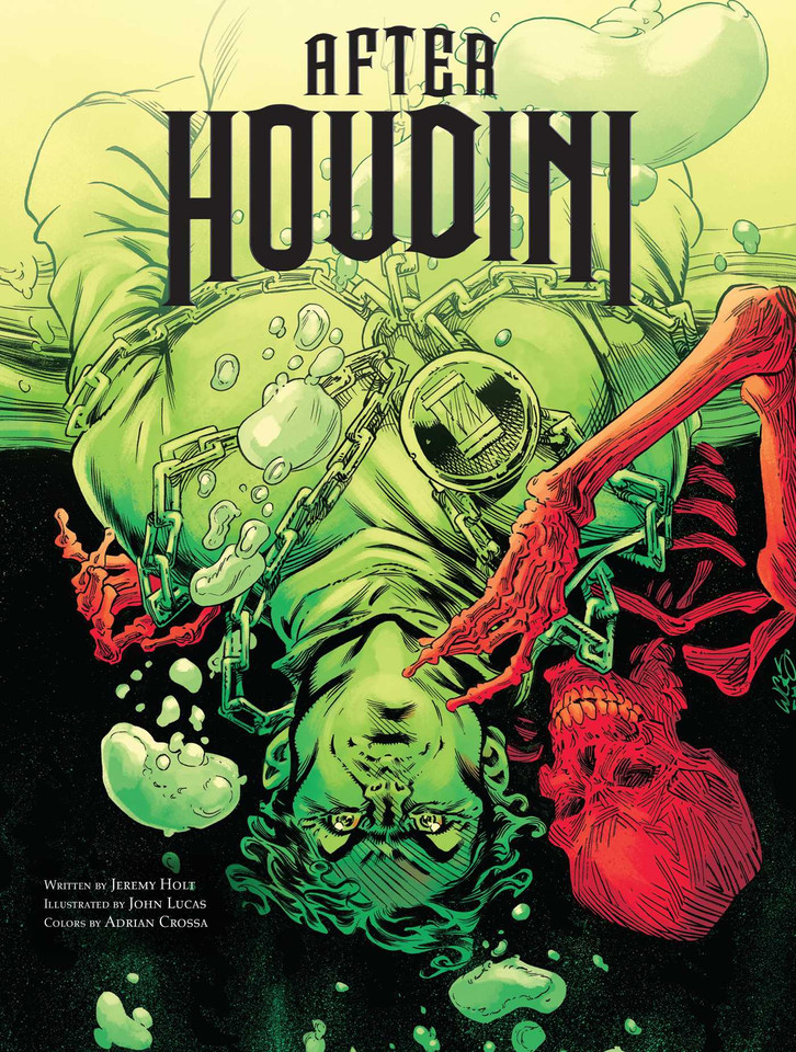 After Houdini book cover by Jeremy Holt