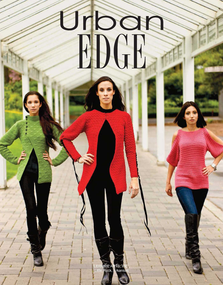 Crochet Urban Edge Fashion: 13 Fabulous Designs book cover by Shannon Leigh Roudhán