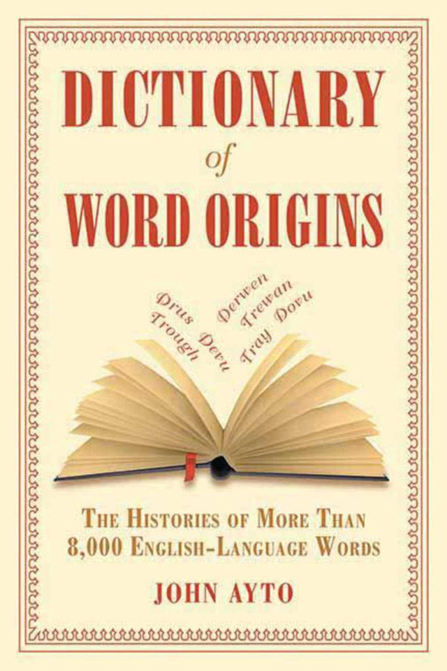 Dictionary of Word Origins: The Histories of More Than 8,000 English-Language Words book cover by John Ayto