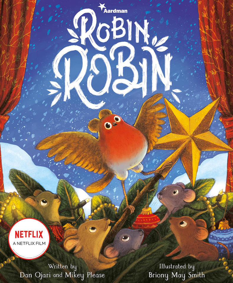 Robin Robin book cover by Dan Ojari, Mikey Please