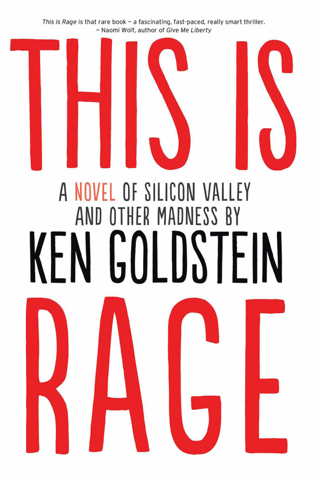 This is Rage book cover by Ken Goldstein