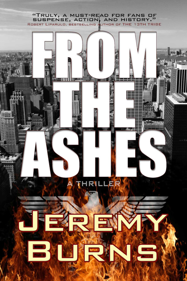 From the Ashes book cover by Jeremy Burns