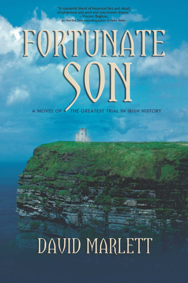 Fortunate Son book cover by David Marlett
