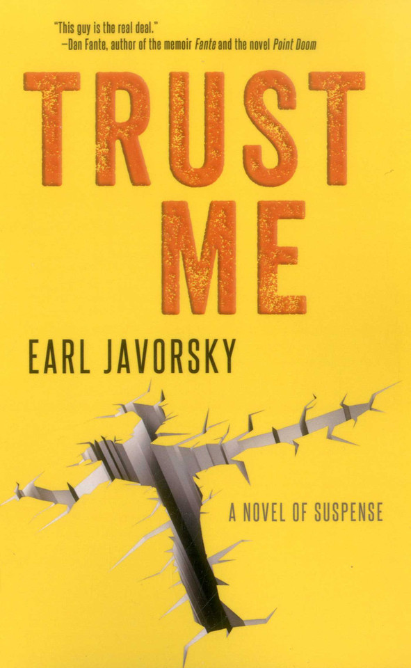 Trust Me book cover by Earl Javorsky