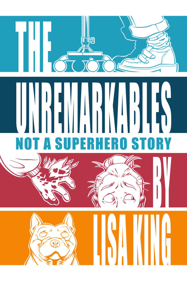 The Unremarkables book cover by Lisa King