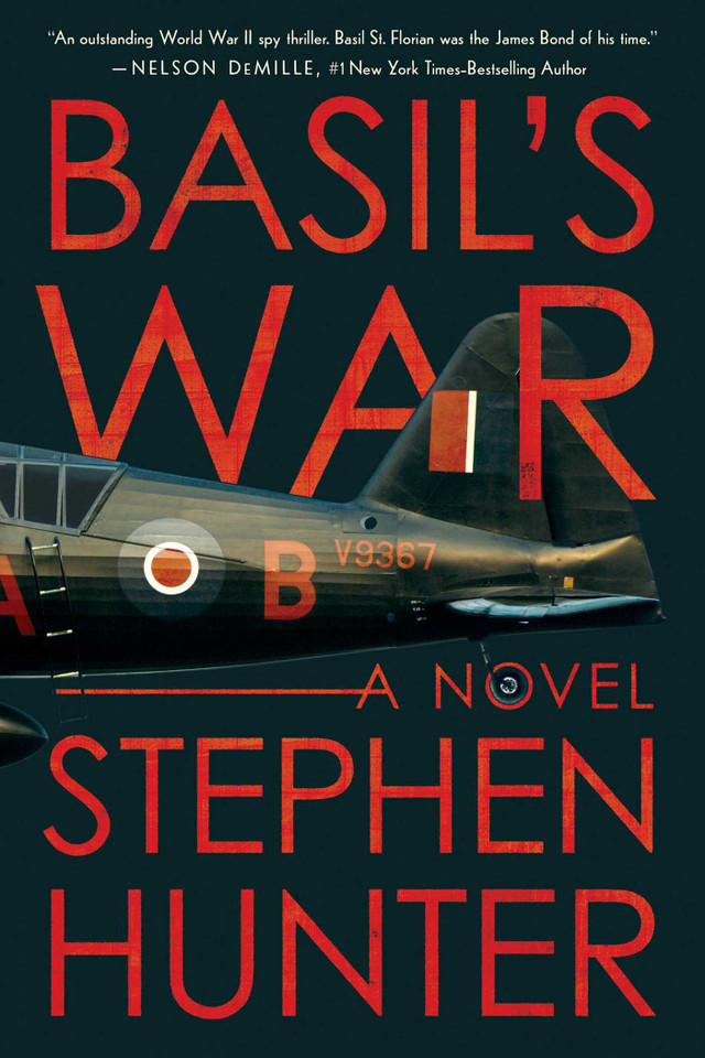 Basil's War: A WWII Spy Thriller book cover by Stephen Hunter