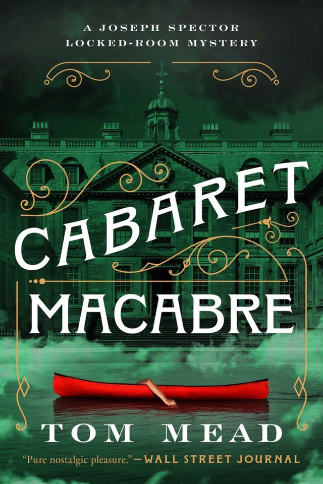 Cabaret Macabre (Joseph Spector Locked-Room Mysteries) book cover by Tom Mead