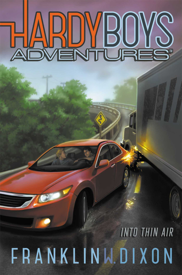 Into Thin Air (Hardy Boys Adventures) book cover by Franklin W. Dixon