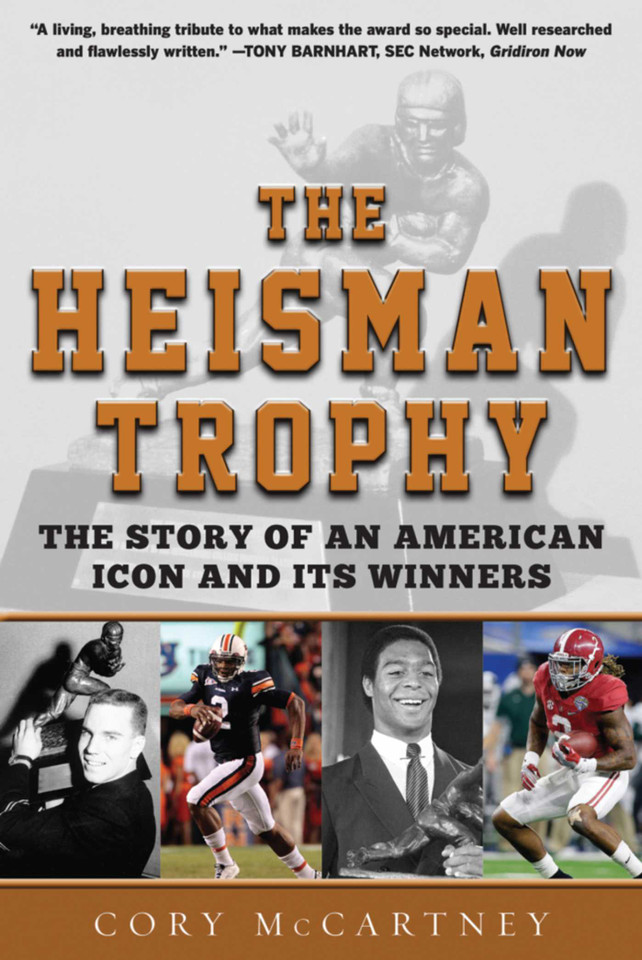 The Heisman Trophy: The Story of an American Icon and Its Winners book cover by Cory McCartney