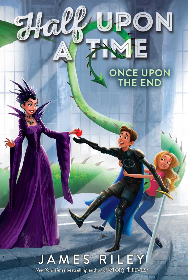 Once Upon the End (Half Upon a Time) book cover by James Riley