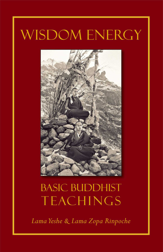 Wisdom Energy: Basic Buddhist Teachings book cover by Thubten Yeshe, Thubten Zopa