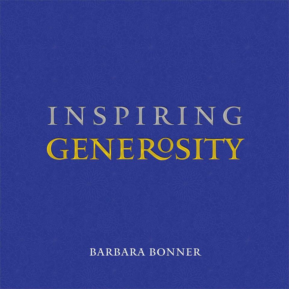 Inspiring Generosity book cover by Barbara Bonner