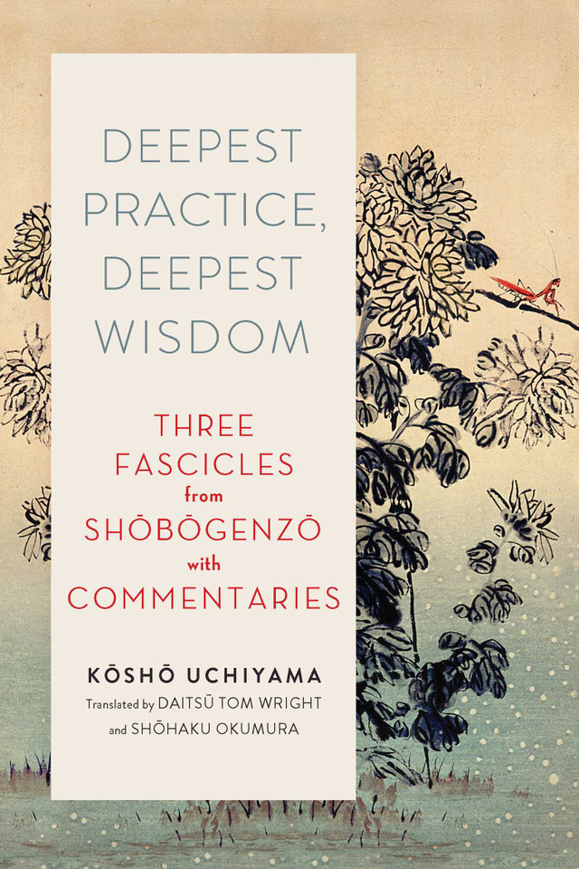 Deepest Practice, Deepest Wisdom: Three Fascicles from Shobogenzo with Commentary book cover by 