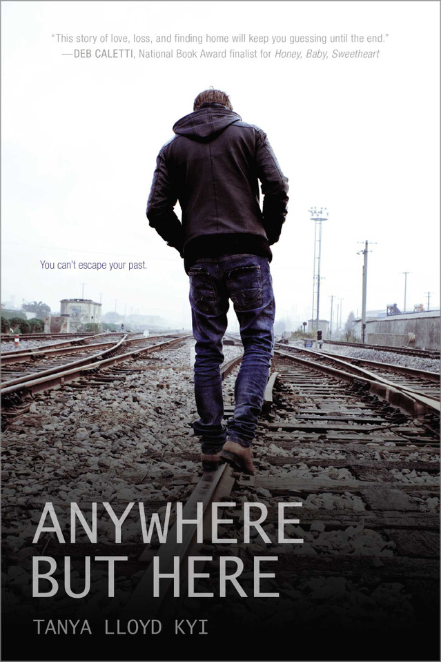 Anywhere but Here book cover by Tanya Lloyd Kyi
