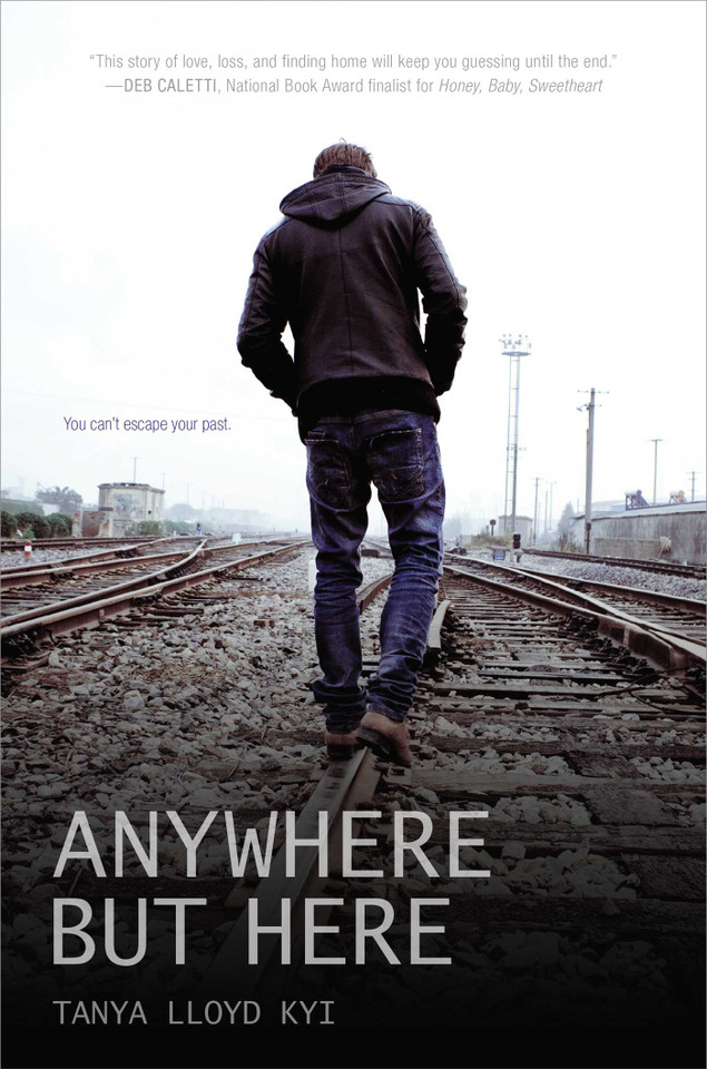 Anywhere but Here book cover by Tanya Lloyd Kyi