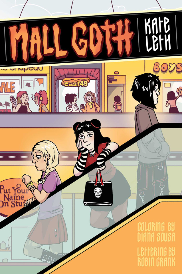 Mall Goth book cover by Kate Leth