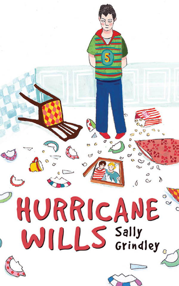Hurricane Wills book cover by Sally Grindley