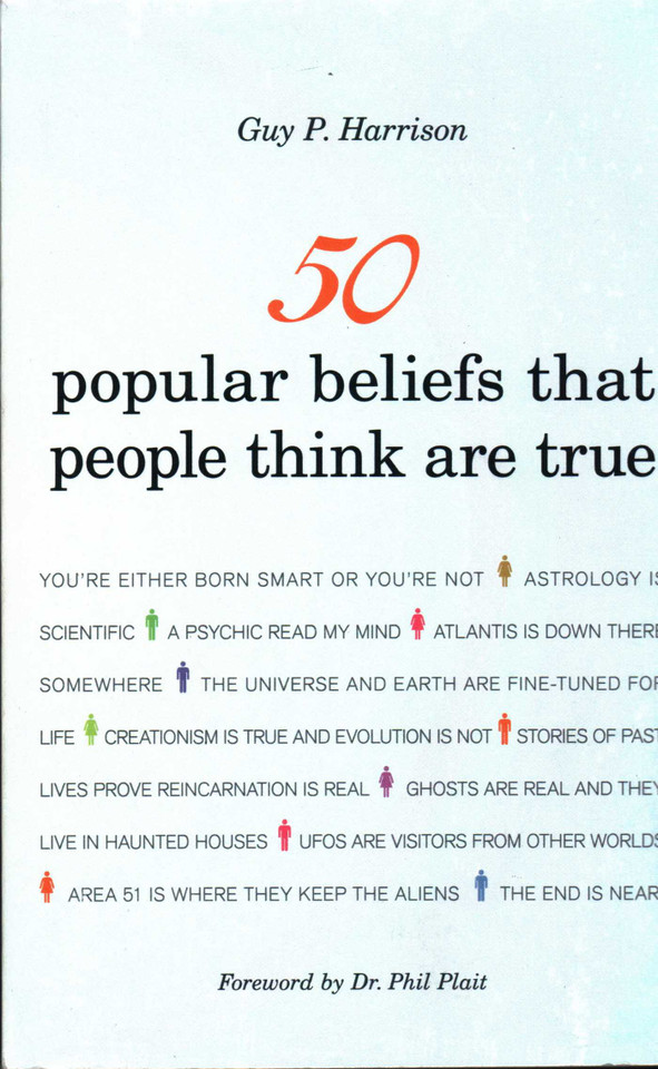 50 Popular Beliefs That People Think Are True book cover by Guy P. Harrison