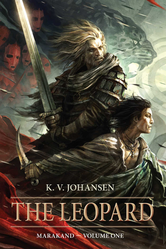 The Leopard (Gods of the Caravan Road) book cover by K. Johansen