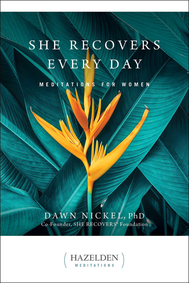She Recovers Every Day: Meditations for Women (Hazelden Meditations) book cover by Dawn Nickel