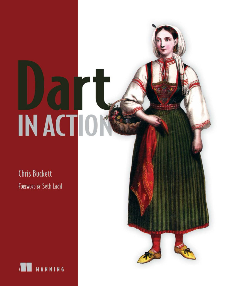 Dart in Action book cover by Chris Buckett