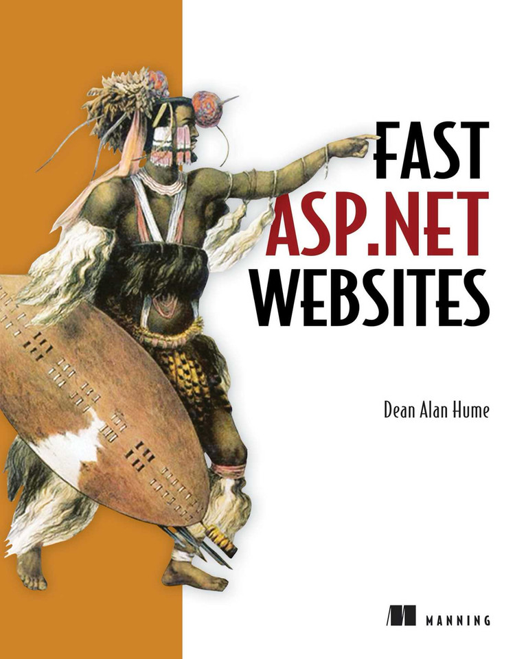 Fast ASP.NET Websites book cover by Dean Alan Hume