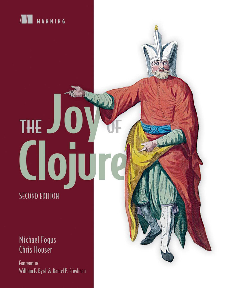The Joy of Clojure book cover by Michael Fogus, Chris Houser