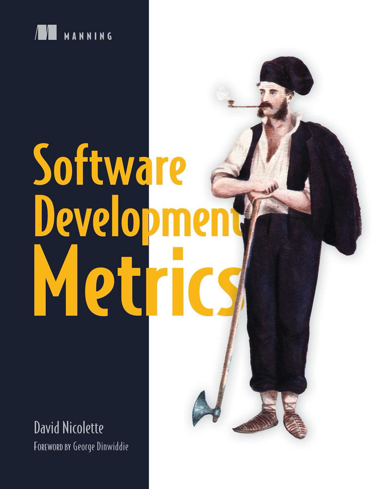 Software Development Metrics book cover by Dave Nicolette