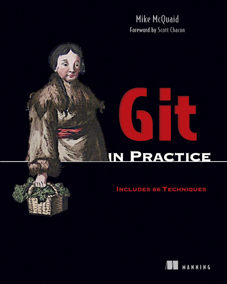 Git in Practice: Includes 66 Techniques book cover by Mike McQuaid
